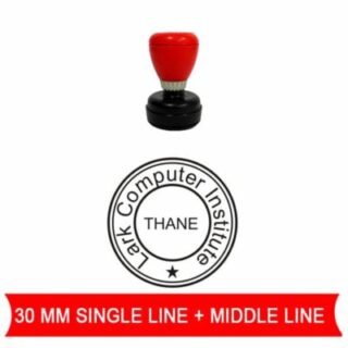 pre inked stamp 25
