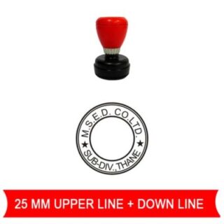 pre inked stamp 28