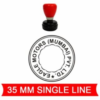 pre inked stamp 38
