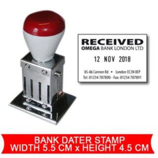 BANK DATER STAMP