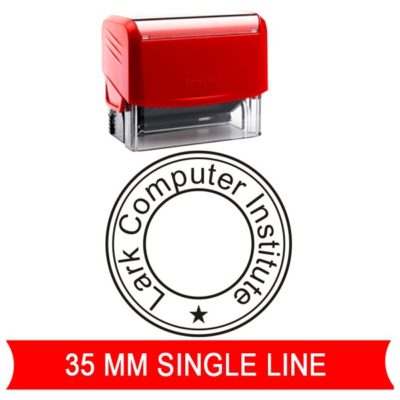 self ink stamp 22