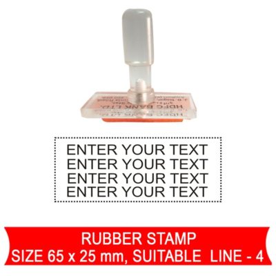 nylon rubber line stamps 26