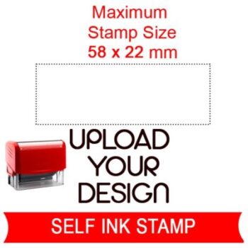 self ink stamp upload your design