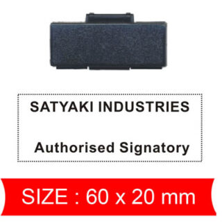 pocket authorised signatory stamp