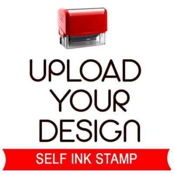 upload your design self ink stamp