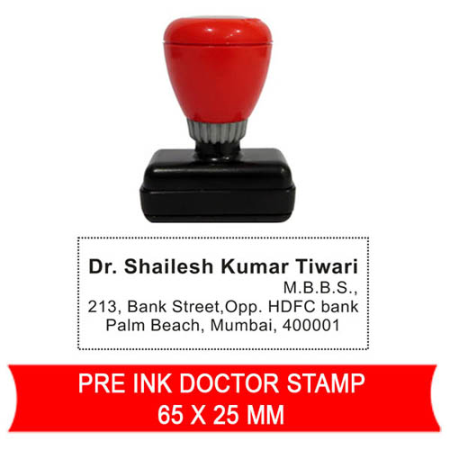 Doctor Stamp Online Maker India