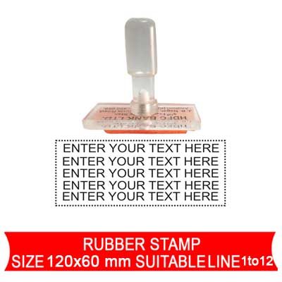 Extra Large Custom Rubber Stamps Online