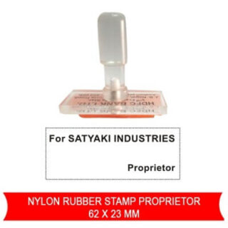 Nylon Proprietor Stamp