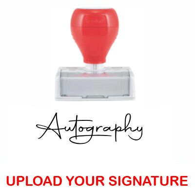 Pre inked signature stamps
