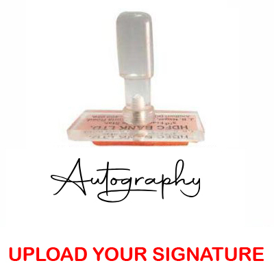 Signature Rubber Stamp